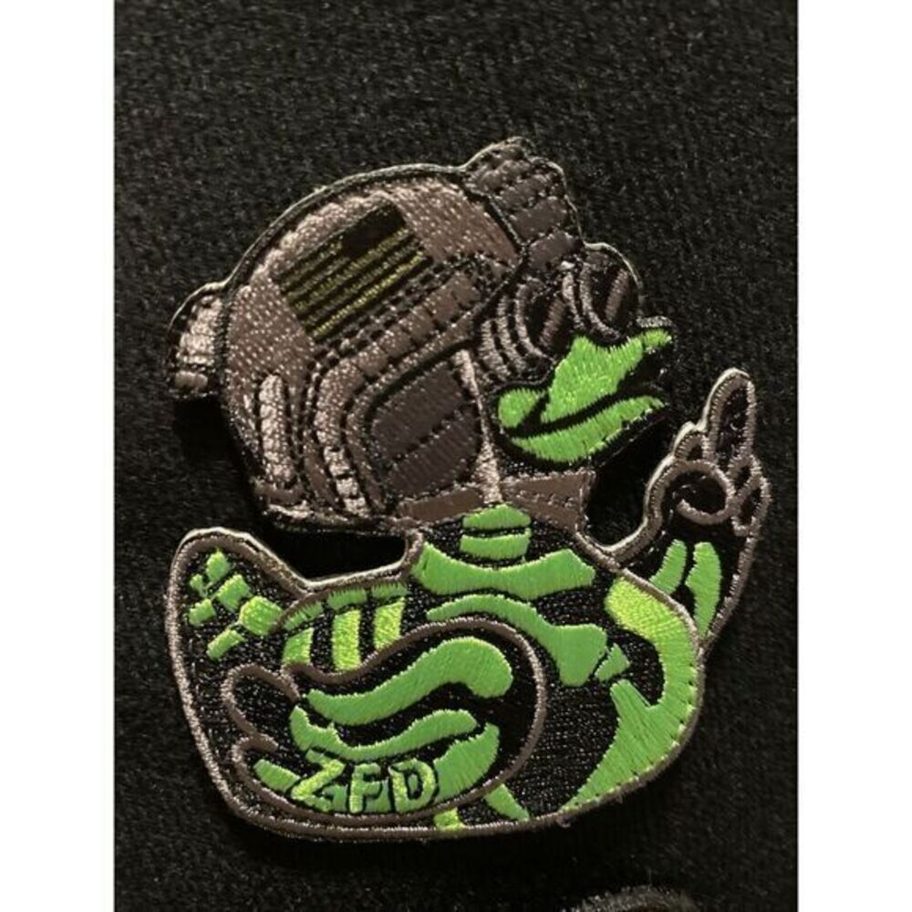 Dumpbox ZFD Zero F*cks Duck Skeleton Kid Karate Kid Morale Patch